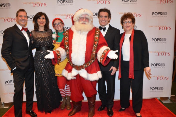 Photo Coverage: Stars Bring Holiday Cheer Backstage at New York Pops Carnegie Hall Concert  Image