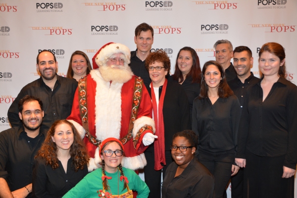 Photo Coverage: Stars Bring Holiday Cheer Backstage at New York Pops Carnegie Hall Concert  Image