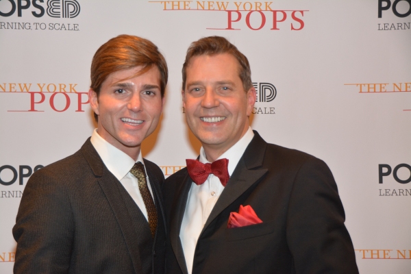 Photo Coverage: Stars Bring Holiday Cheer Backstage at New York Pops Carnegie Hall Concert  Image