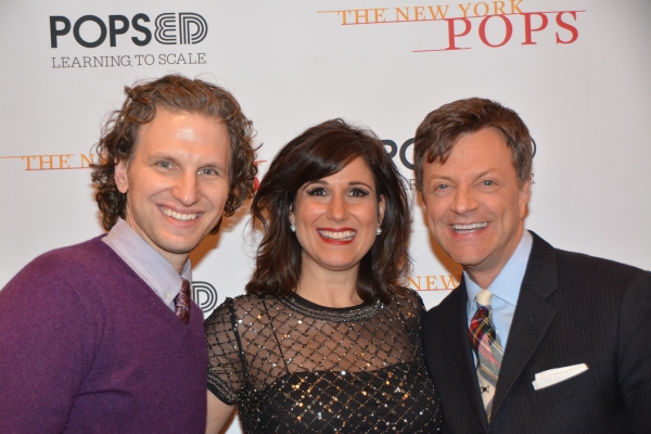 Photo Coverage: Stars Bring Holiday Cheer Backstage at New York Pops Carnegie Hall Concert 