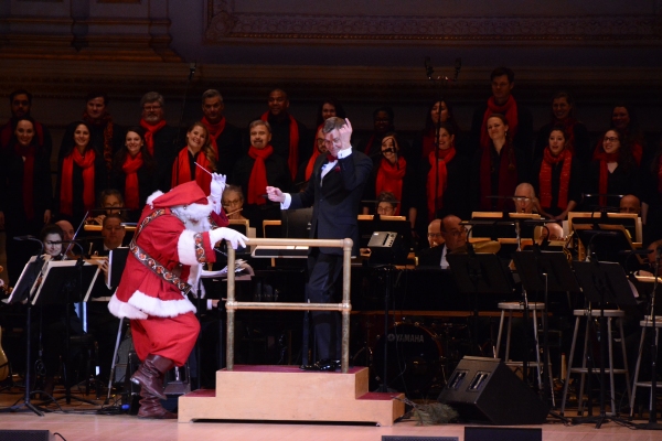 Santa Claus and Steven Reineke Photo