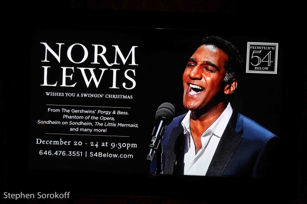 Photo Coverage: Norm Lewis Wishes You A SWINGIN' CHRISTMAS at Feinstein's/54 Below! Image