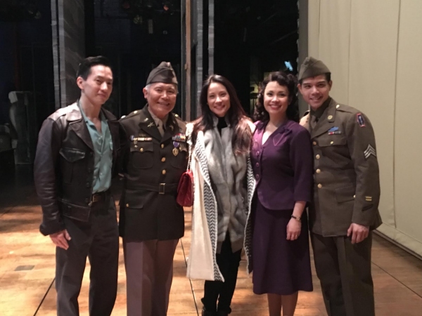 Photo Flash: John Kander, Lucy Liu & More Celebs Turn Out for ALLEGIANCE on Broadway Photo Flash: John Kander, Lucy Liu & More Celebs Turn Out for ALLEGIANCE on Broadway Image