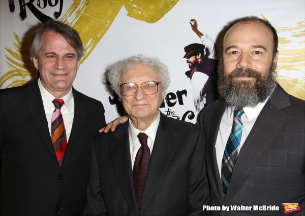 Bartlett Sher, Sheldon Harnick and Danny Burstein  Photo