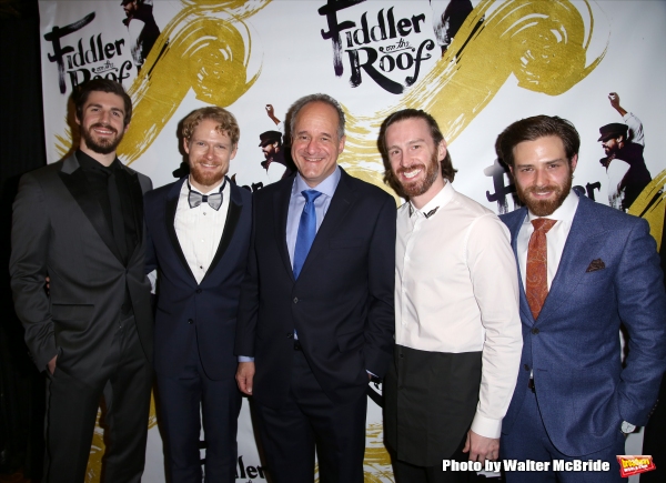 Photo Coverage: Mazel Tov! Danny Burstein & Company Celebrate Opening Night of FIDDLER ON THE ROOF Image