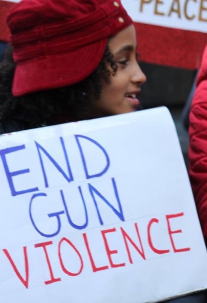 Photo Flash: Broadway Kids Sing for Peace in Times Square Image