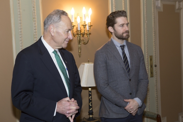 Photo Coverage: Senator Charles Schumer Celebrates Federal Tax Breaks for Broadway! Image