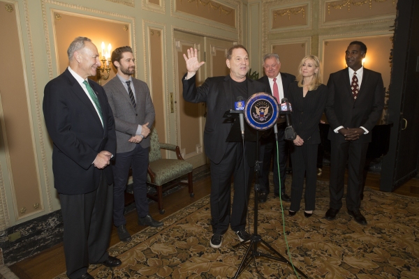 Photo Coverage: Senator Charles Schumer Celebrates Federal Tax Breaks for Broadway! Image