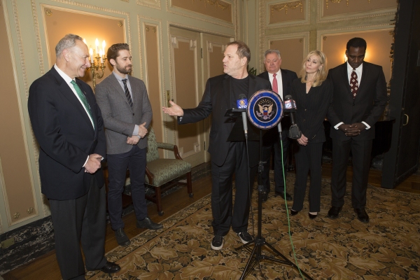 Photo Coverage: Senator Charles Schumer Celebrates Federal Tax Breaks for Broadway! Image