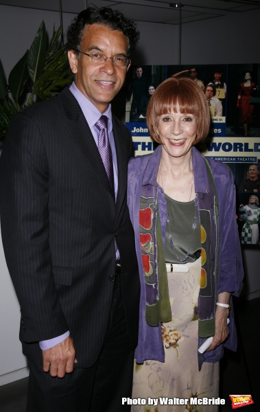 Brian Stokes Mitchell & Patricia Elliott attends the 2007 Theatre World Awards for Ou Photo