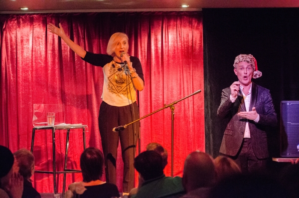 Lisa Lampanelli and Jon Wolfe Nelson Photo