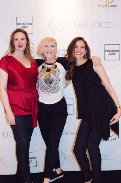 Kim Weild, Lisa Lampanelli and Jill Bernard Photo