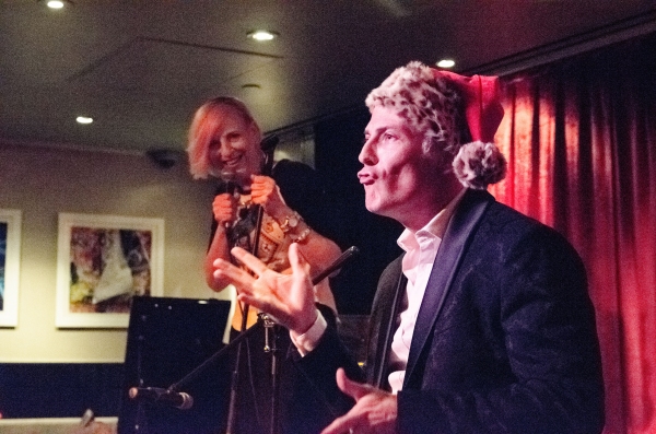 Photo Flash: Lisa Lampanelli Headlines Other Voices' BROADWAY HOLIDAY at 42West Image