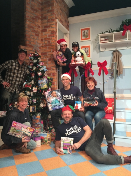 Photo Flash: SHEAR MADNESS Collects Toys for Safe Horizon; Off-Broadway Drive Ends Tonight! Image