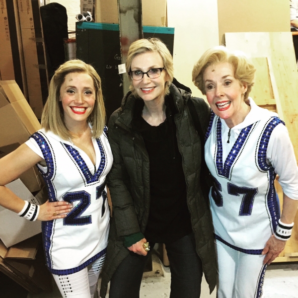 Photo Flash: Jane Lynch and More Pose with GOTTA DANCE Cast After the Show Image