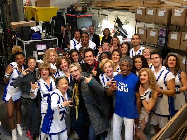 Photo Flash: Jane Lynch and More Pose with GOTTA DANCE Cast After the Show Image