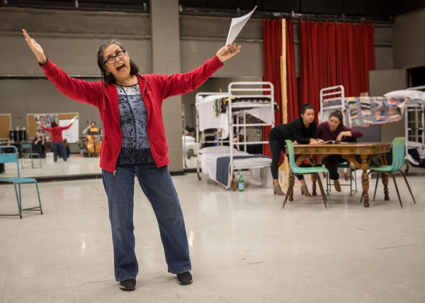 Photo Flash: In Rehearsal for ANOTHER WORD FOR BEAUTY at The Goodman Theatre Image