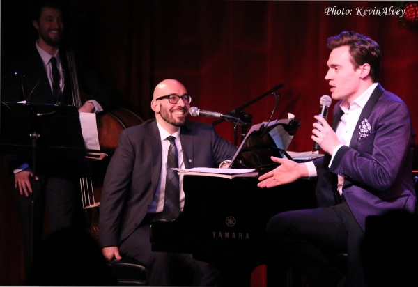 Photo Flash: Stage and Screen Star Erich Bergen Joins Jazz Pianist Angelo Di Loreto at Birdland Image
