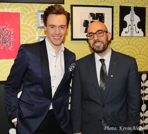 Photo Flash: Stage and Screen Star Erich Bergen Joins Jazz Pianist Angelo Di Loreto at Birdland Image