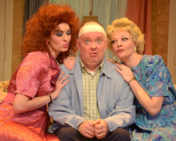 Photo Flash: First Look at RUN FOR YOUR WIFE, Opening Tonight at Beef & Boards Image