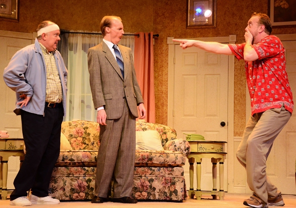 Photo Flash: First Look at RUN FOR YOUR WIFE, Opening Tonight at Beef & Boards Image