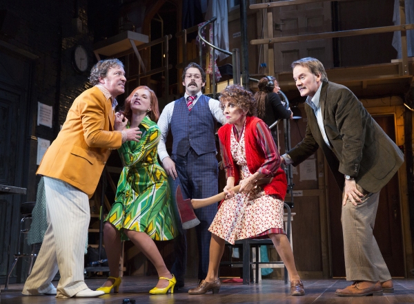 Photo Flash: First Look at Andrea Martin, Megan Hilty, Jeremy Shamos and More in RTC's NOISES OFF Image