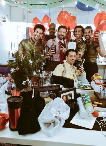 Photo Flash: Max von Essen, ON YOUR FEET Cast, and More Post First Saturday Intermission Pics of 2016 Image