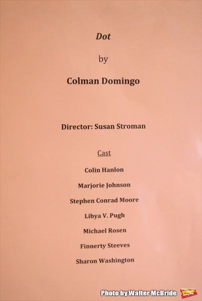 Photo Coverage: Colman Domingo & Susan Stroman Team Up for DOT at the Vineyard Theatre Image