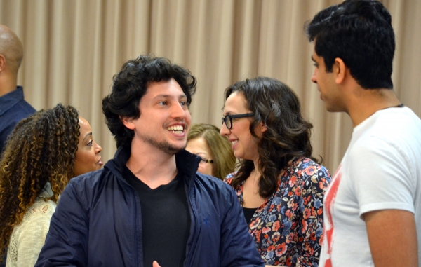 Photo Flash: In Rehearsal for DISGRACED at Alliance Theatre 