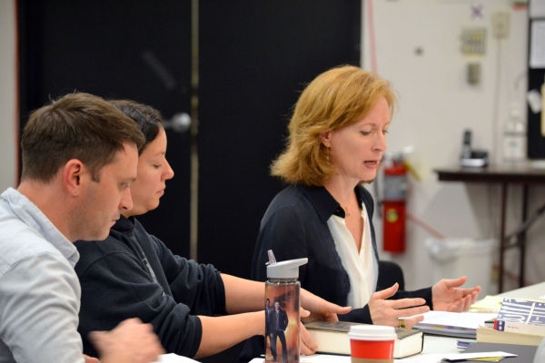 Photo Flash: In Rehearsal for DISGRACED at Alliance Theatre 