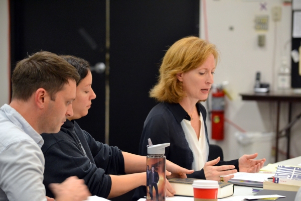 Photo Flash: In Rehearsal for DISGRACED at Alliance Theatre Image
