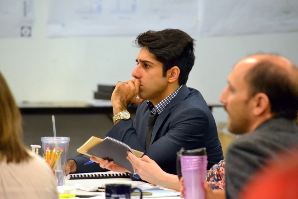 Photo Flash: In Rehearsal for DISGRACED at Alliance Theatre Image