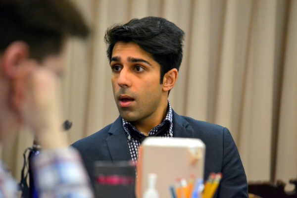 Photo Flash: In Rehearsal for DISGRACED at Alliance Theatre Image