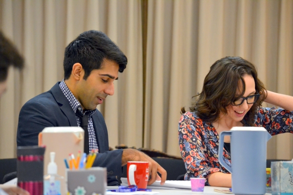 Photo Flash: In Rehearsal for DISGRACED at Alliance Theatre Image