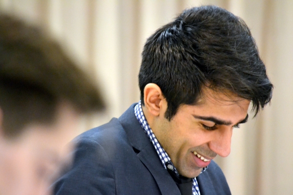 Photo Flash: In Rehearsal for DISGRACED at Alliance Theatre Image