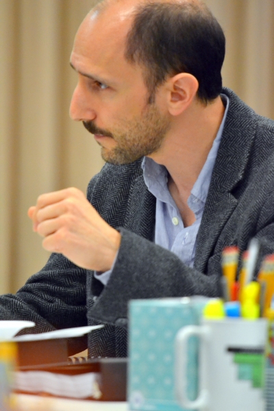 Photo Flash: In Rehearsal for DISGRACED at Alliance Theatre Image