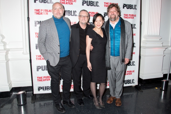 Patrick Willingham, Mark Russell, Meiyin Wang, Oskar Eustis Photo