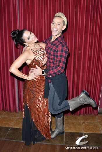 Photo Flash: Jason Robert Brown, Shoshana Bean and Ariana Grande Take Hollywood! Image