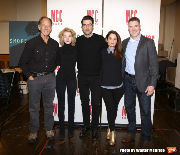 Photo Coverage: Zachary Quinto and Company of MCC's SMOKEFALL  Meet the Press  Image