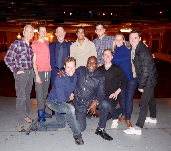 Photo Flash: Stage & Screen Vet JK Simmons Visits Broadway's AN AMERICAN IN PARIS  Image