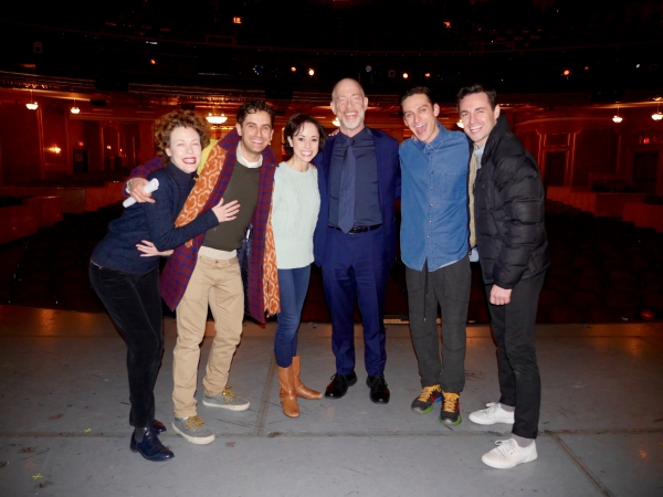 Photo Flash: Stage & Screen Vet JK Simmons Visits Broadway's AN AMERICAN IN PARIS  Image