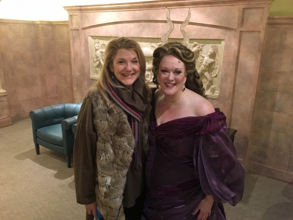 Photo Flash: Original Broadway Godmother Victoria Clark Visits CINDERELLA Tour Image
