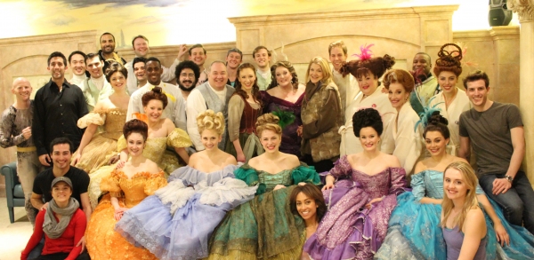 Victoria Clark with the company of CINDERELLA on tour Photo
