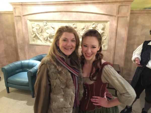 Photo Flash: Original Broadway Godmother Victoria Clark Visits CINDERELLA Tour Image
