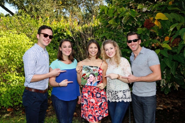 Mitchell Canfield, Courtney Moran, Brittney Bigelow holding the winning Selfie, Jocel Photo