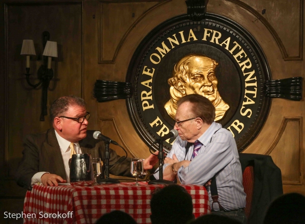 Photo Coverage: The Tables Are Turned - Larry King Gets Interviewed at the Friars Club 