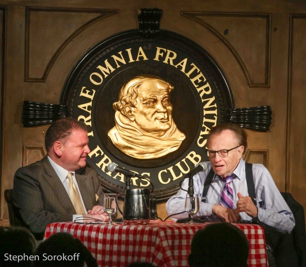 Photo Coverage: The Tables Are Turned - Larry King Gets Interviewed at the Friars Club Image