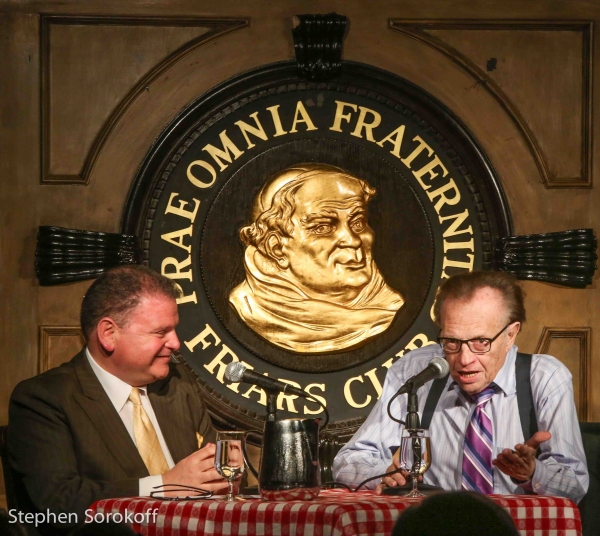 Photo Coverage: The Tables Are Turned - Larry King Gets Interviewed at the Friars Club Image
