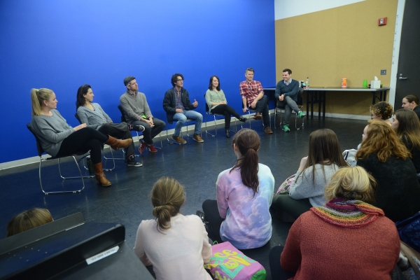 Photo Flash: Darren Criss Leads Broadway Workshop Master Classes in NYC Image