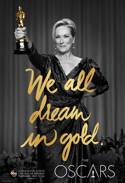 Photo Flash: Meryl Streep & More Appear in New 'We All Dream in Gold' OSCAR Key Art Image